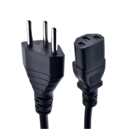 Imagem de Cabo De Força Resistente 1,2 Metros Fontes De Computador