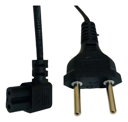 Imagem de Cabo De Força Tipo 8 Bipolar 90 Graus 1,5m Ps3 Ps2 Rádio