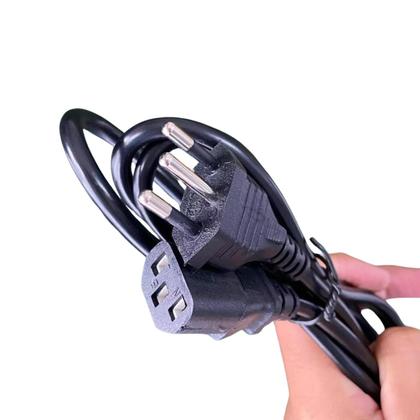 Imagem de Cabo de Força Tripolar 220V 110V Confiável e Seguro