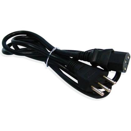 Imagem de Cabo de forca tripolar 3m p/ pc / monitor force line