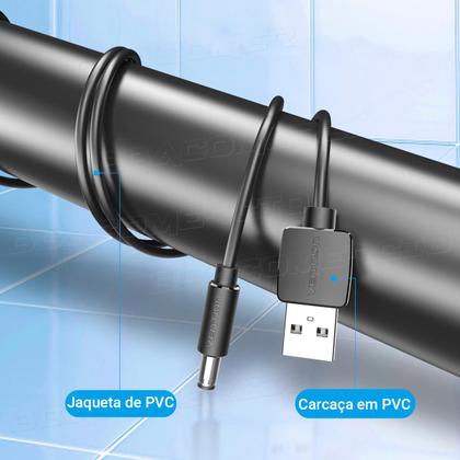 Imagem de Cabo De Força Usb Macho X 5.5mm Plug Dc Vention para Tablet