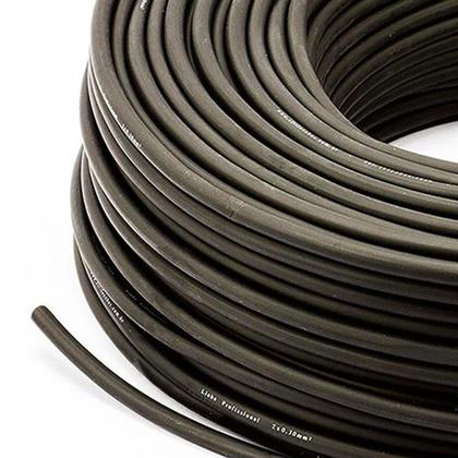 Imagem de Cabo De Guitarra Blindagem Espiral 0.30 - Preto 2 Metros