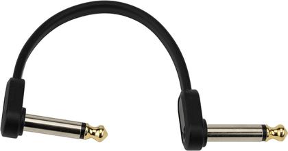 Imagem de Cabo de guitarra D'Addario Flat Patch de 4 cm com ângulo reto deslocado