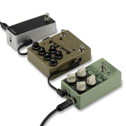 Imagem de Cabo de guitarra D'Addario Flat Patch de 4 cm com ângulo reto deslocado