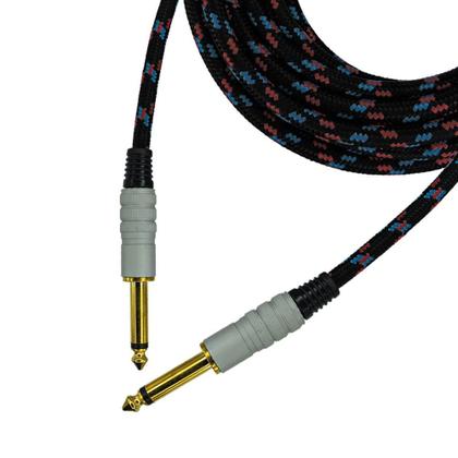 Imagem de Cabo De Guitarra Profissional P10 De Nylon 5 Metros - Mxt