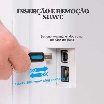 Imagem de Cabo De Impressora Vention Usb 2.0 x Usb Tipo-b Printter 2m