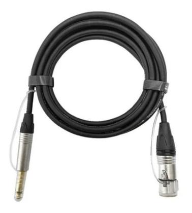 Imagem de Cabo De Instrumentos P10 Mono X Xlr Pro Series 3 Metros Mxt