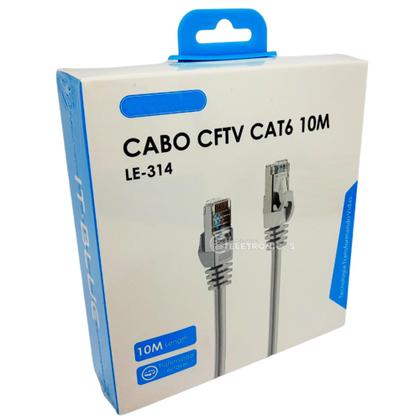 Imagem de Cabo de Internet CAT6 Rede Ultra Veloz Alta Qualidade LE311 LE312 LE313 LE314 LE315 LE316 LE317
