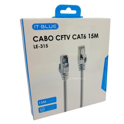 Cabo de Internet CAT6 Rede Ultra Veloz Alta Qualidade LE311 LE312 LE313 LE314 LE315 LE316 LE317 - ITB Imagem de Cabo de Internet CAT6 Rede Ultra Veloz Alta Qualidade LE311 LE312 LE313 LE314 LE315 LE316 LE317