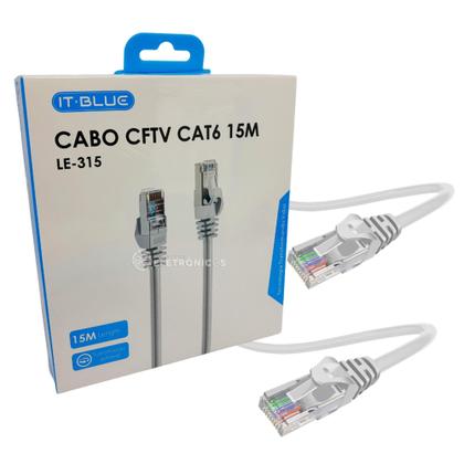 Cabo de Internet CAT6 Rede Ultra Veloz Alta Qualidade LE311 LE312 LE313 LE314 LE315 LE316 LE317 - ITB Imagem de Cabo de Internet CAT6 Rede Ultra Veloz Alta Qualidade LE311 LE312 LE313 LE314 LE315 LE316 LE317