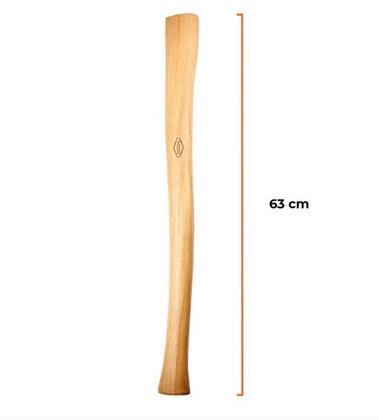 Imagem de Cabo de madeira ergonômico para machado Wenzel de 630mm