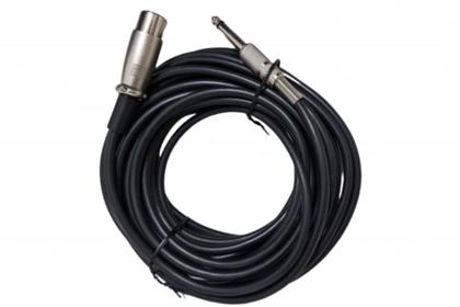 Imagem de Cabo de microfone p10 mono para xlr cannon femea 10m metros
