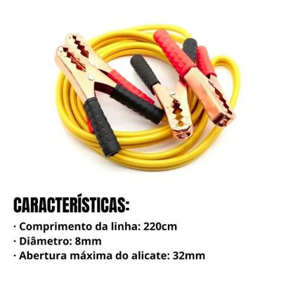 Imagem de Cabo De Partida 800A Com Garras Antifaísca