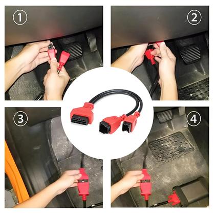 Imagem de Cabo De Programação Universal Para Chrysler FCA 12+8 Autel DS808 MaxiSys 906 908 pro ELITE IM608