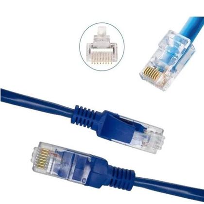 Imagem de Cabo De Rede 10m Ethernet Lan Rj45 Cat5e C/ 10 Metros