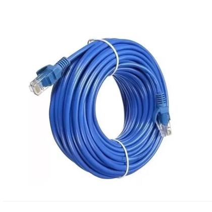 Imagem de Cabo De Rede 10m Ethernet Lan Rj45 Cat5e C/ 10 Metros