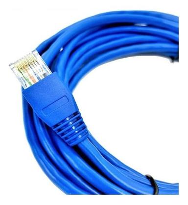 Imagem de Cabo De Rede 3 Metros Cat5e Crimpado Rj45 Lan Internet Kap-w