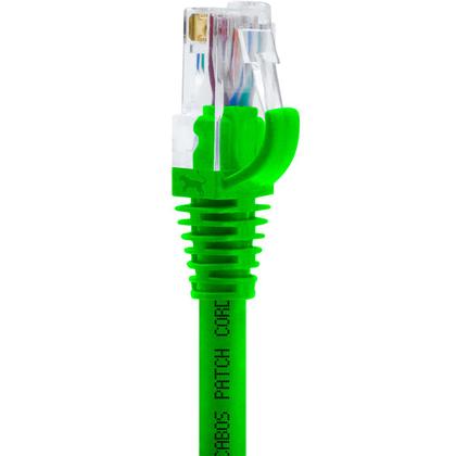 Imagem de Cabo De Rede 30 Centímetros Patch Cord Cat6 UTP 100% Cobre Verde
