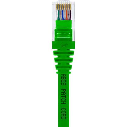Imagem de Cabo De Rede 5 Metros Patch Cord Cat6 UTP 100% Cobre Verde 23AWG RJ45