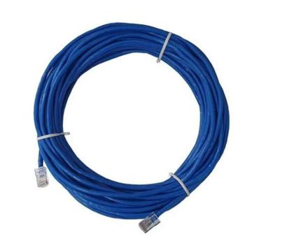 Imagem de Cabo De Rede Azul 3mt para Internet / Computador com Conector Rj45 Crimpado Cat5E Cabo Patch Cord CF