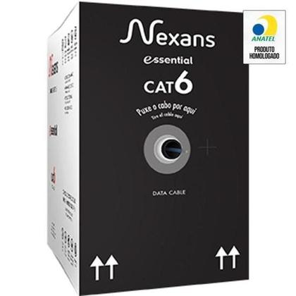 Imagem de Cabo de Rede CAT.6 CM 305m Azul Nexans - CX / 305