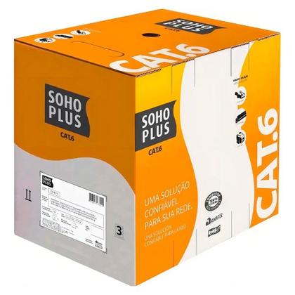 Imagem de Cabo de Rede CAT.6 Furukawa SOHOPLUS, 305 Metros, Branco - 23400199