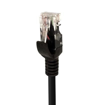 Imagem de Cabo de Rede Cat.6, PC-ETH6U15,  1,5 Metro, Patch Cord, PlusCable - Preto