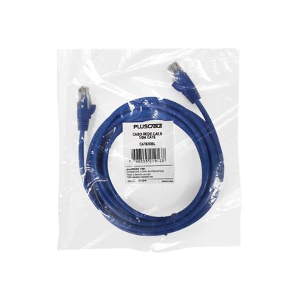 Imagem de Cabo De Rede Cat6 1M CAT610BL Patch Cord - Plus Cable