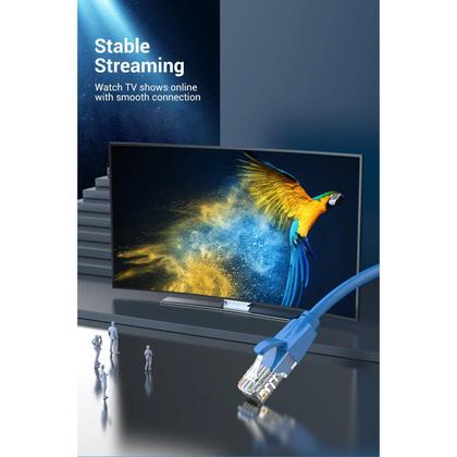 Imagem de Cabo de Rede CAT6 Ethernet RJ45 Giga LAN 1 Metro Vention