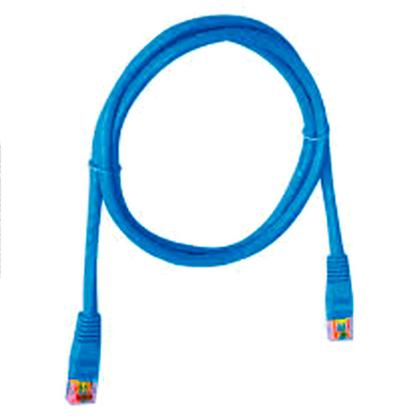 Imagem de Cabo de Rede CAT6, Patch Cord 0.5 Metros, CAT605BL, PlusCable - Azul