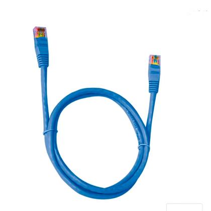 Imagem de Cabo de Rede CAT6, Patch Cord 0.5 Metros, CAT605BL, PlusCable - Azul