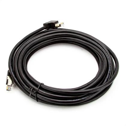 Imagem de Cabo De Rede Cat7 Plug 90 Graus Para Lateral - 15 Metros