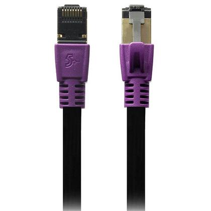 Imagem de Cabo de Rede CAT8 PATCH CORD FTP 2000 MHZ / 40 GBPS 3M Roxo