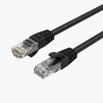 Imagem de Cabo De Rede Ethernet Cat 6 Blindado 100 Metros Preto