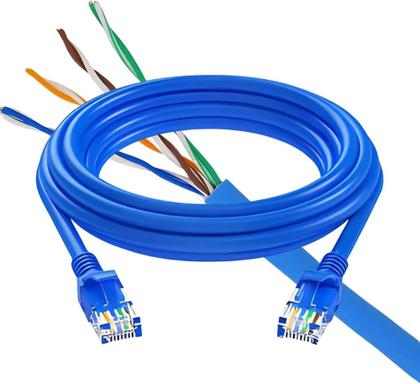 Imagem de Cabo de Rede Ethernet Patch Cord RJ45 Cat5e UTP-1 Metro - Smactudo