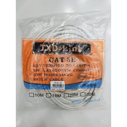 Imagem de Cabo de rede internet 20 metros branco RJ45 DROP