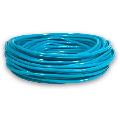 Imagem de Cabo de Rede Patch Cord 20 Metros Cat5e 100% Cobre Azul Crimpado Lan Utp Ethernet