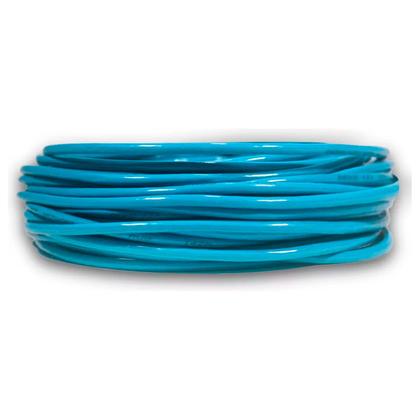 Imagem de Cabo De Rede Patch Cord 20 Metros CAT6 100% Cobre Azul Ethernet Lan Utp