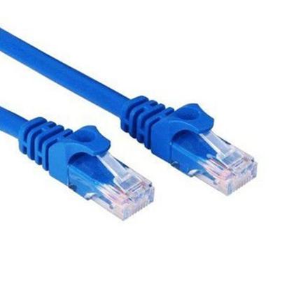 Imagem de Cabo de Rede Patch Cord Cat5e 30 metros RJ45 Crimpado Ethernet para Modem Computador Roteador Azul