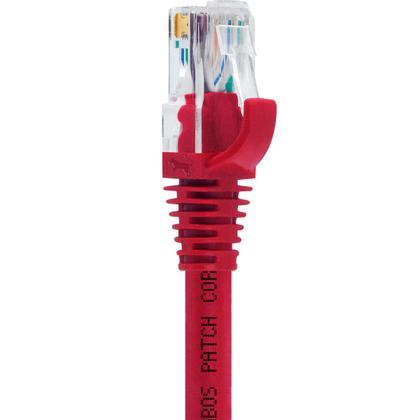 Imagem de Cabo de Rede Patch Cord Cat5e CCA Vermelho 10 Metros alta velocidade