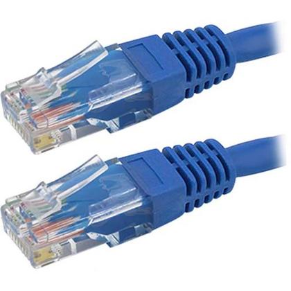 Imagem de Cabo de rede patch cord cat5e utp 10m azul santana centro