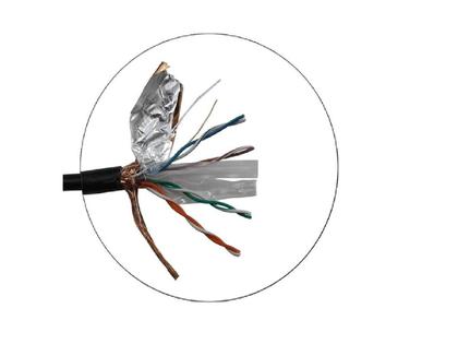 Imagem de Cabo De Rede Patch Cord Cat6 25 Metros 25m Cat 6 Blindado