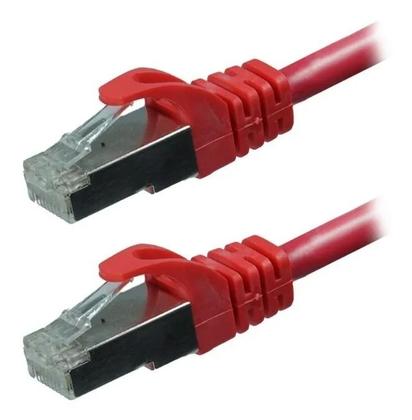 Imagem de Cabo De Rede Patch Cord Cat6 Ftp Blindado Giga 2M Vermelho