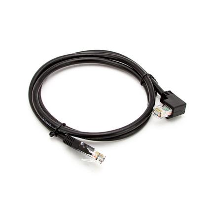 Imagem de Cabo de Rede Patch Cord Cat6 Plug 90 Graus para Lateral