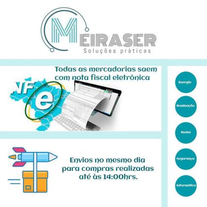 Imagem de Cabo de rede patch cord flexível rj-45 cat-6 2 metros azul - TOMATE