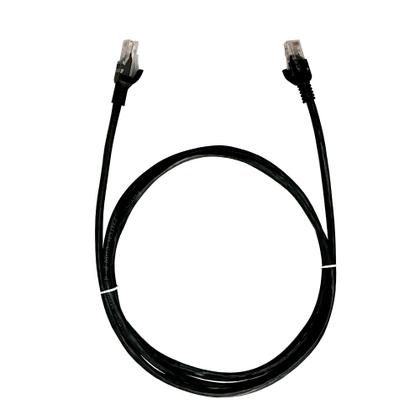 Imagem de Cabo de Rede Patch Cord Plus Cable Cat.5E 2,5M Preto Gigabit
