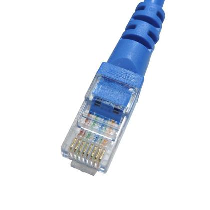 Imagem de Cabo de Rede Patch Cord RJ45 Cat5e 100% Cobre 1,5 metros Homologado Anatel - Azul