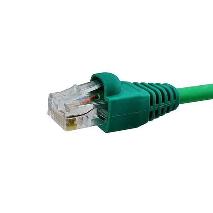 Imagem de Cabo De Rede Patch Cord Rj45 Cat5E Verde 1,50M Data Conect