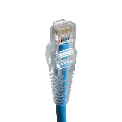 Imagem de Cabo de Rede Patch Cord Sohoplus U/UTP CAT.5e CMX 1.5 Metros - Azul Claro