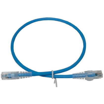 Imagem de Cabo de Rede Patch Cord Sohoplus U/UTP CAT.5e CMX 1.5 Metros - Azul Claro